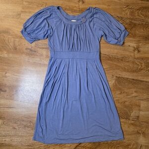 Ric Rac Anthropologie Periwinkle Blue Dress